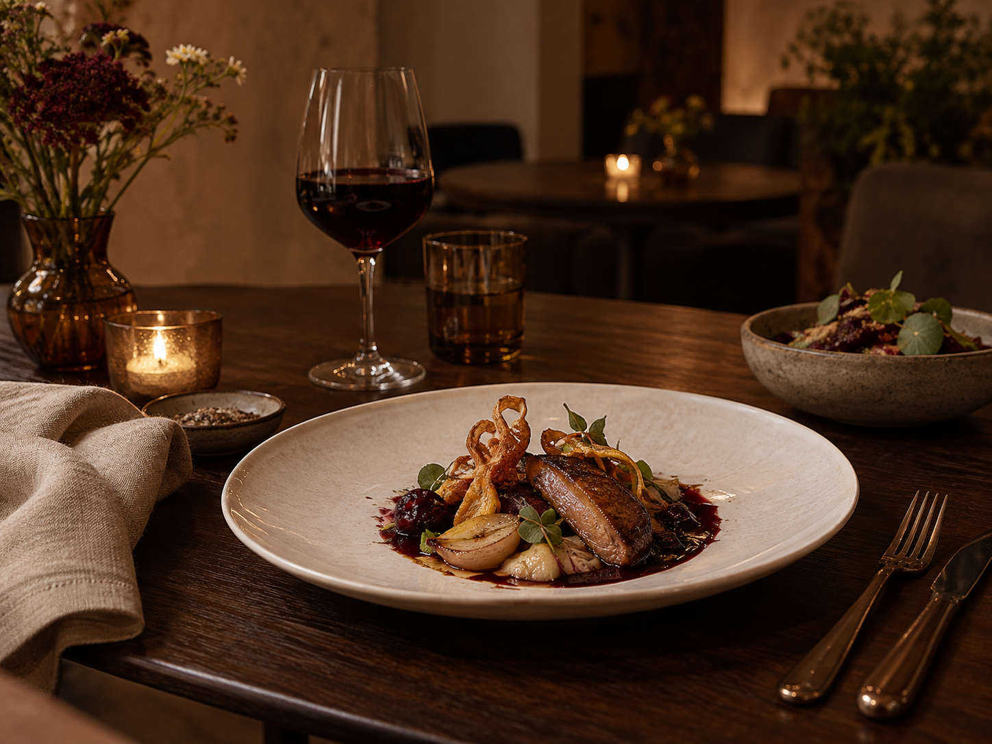 Danie sezonowe w restauracji Stół Royale